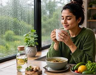 Gut Health Guide: Why Digestion Slows Down During Monsoon (And What to Do About It)