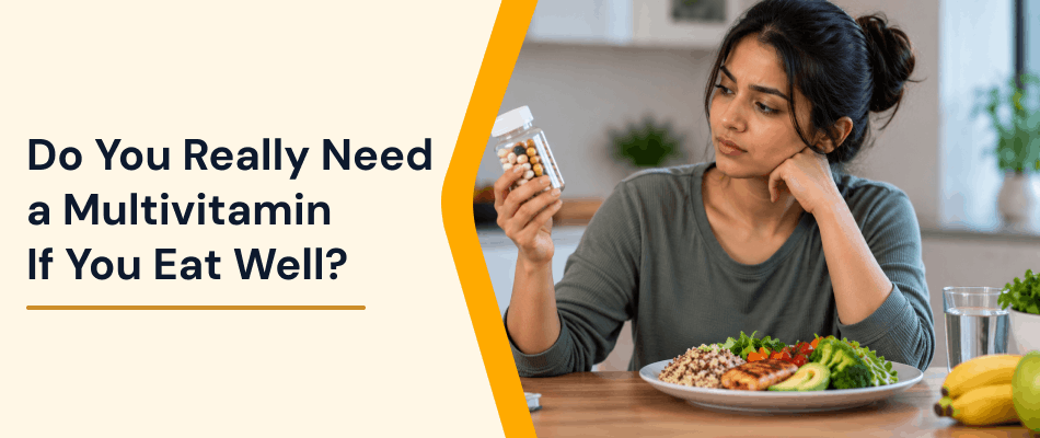 Do you really need a Multivitamin if you eat well?