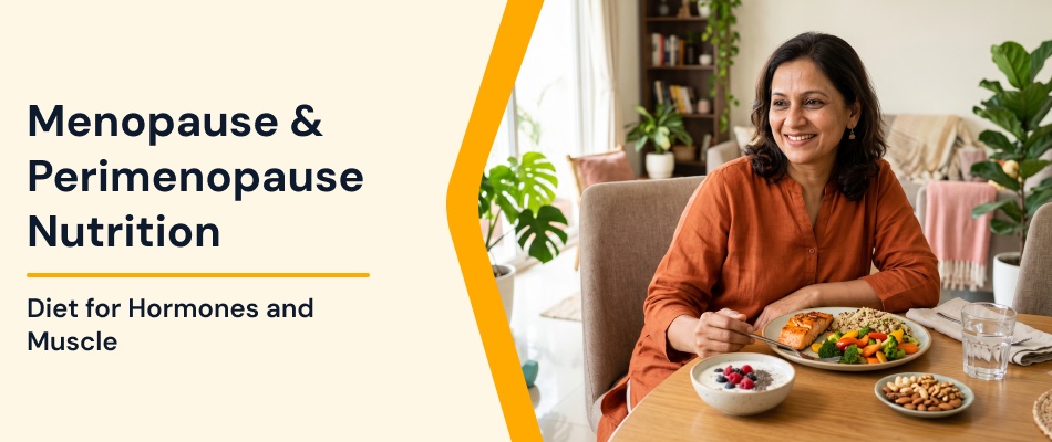 Menopause and Perimenopause Nutrition: A Simple Diet Guide for Hormones and Muscle